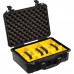Peli 1500 Case with Padded Divider Set Peli 1500 Case with Padded Divider Set